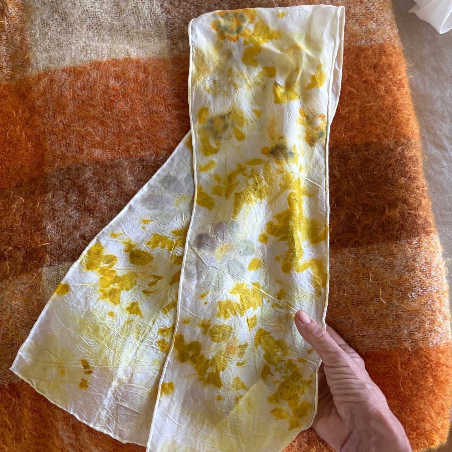 Silk scarf small