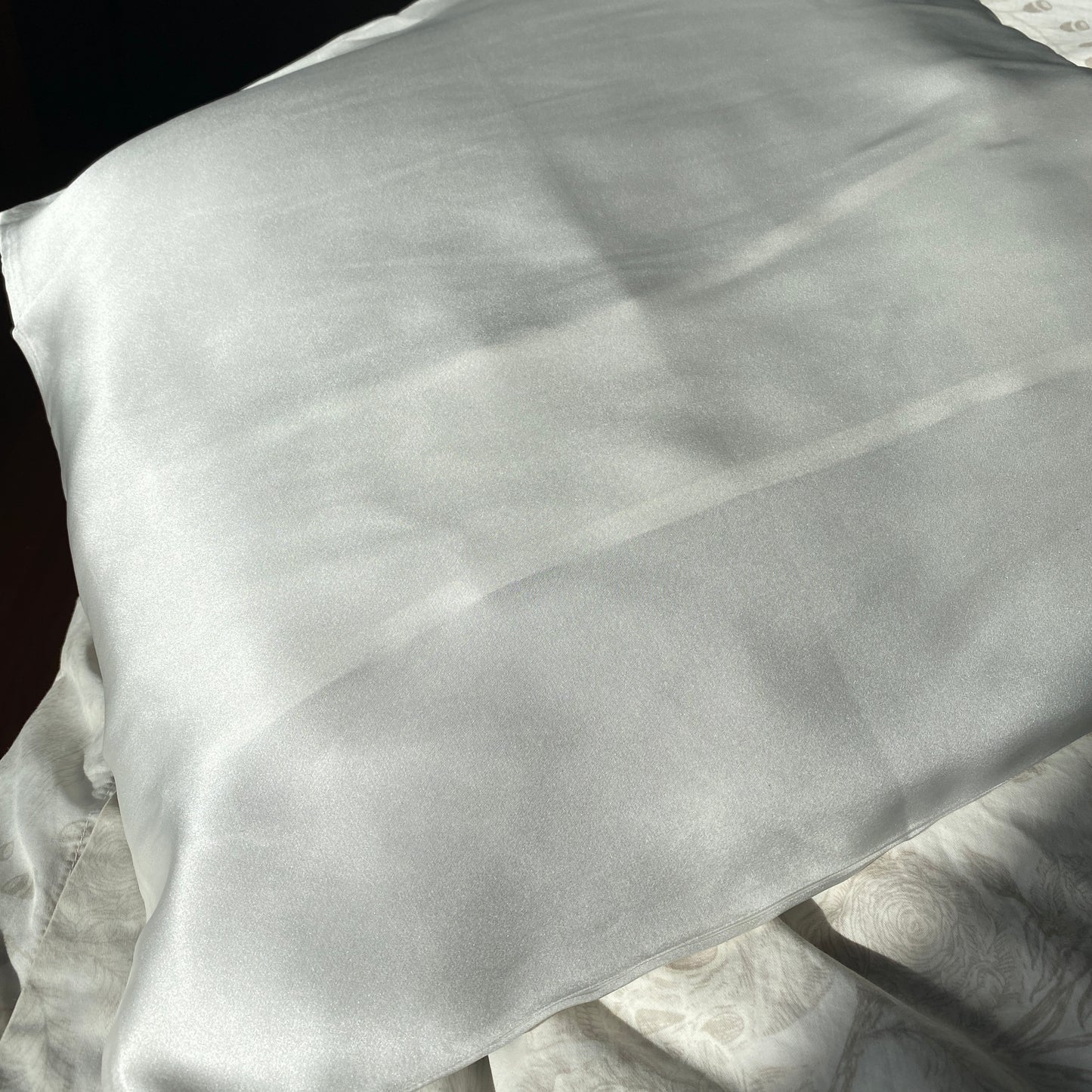 Cushion Cover Silk for ecoprinting
