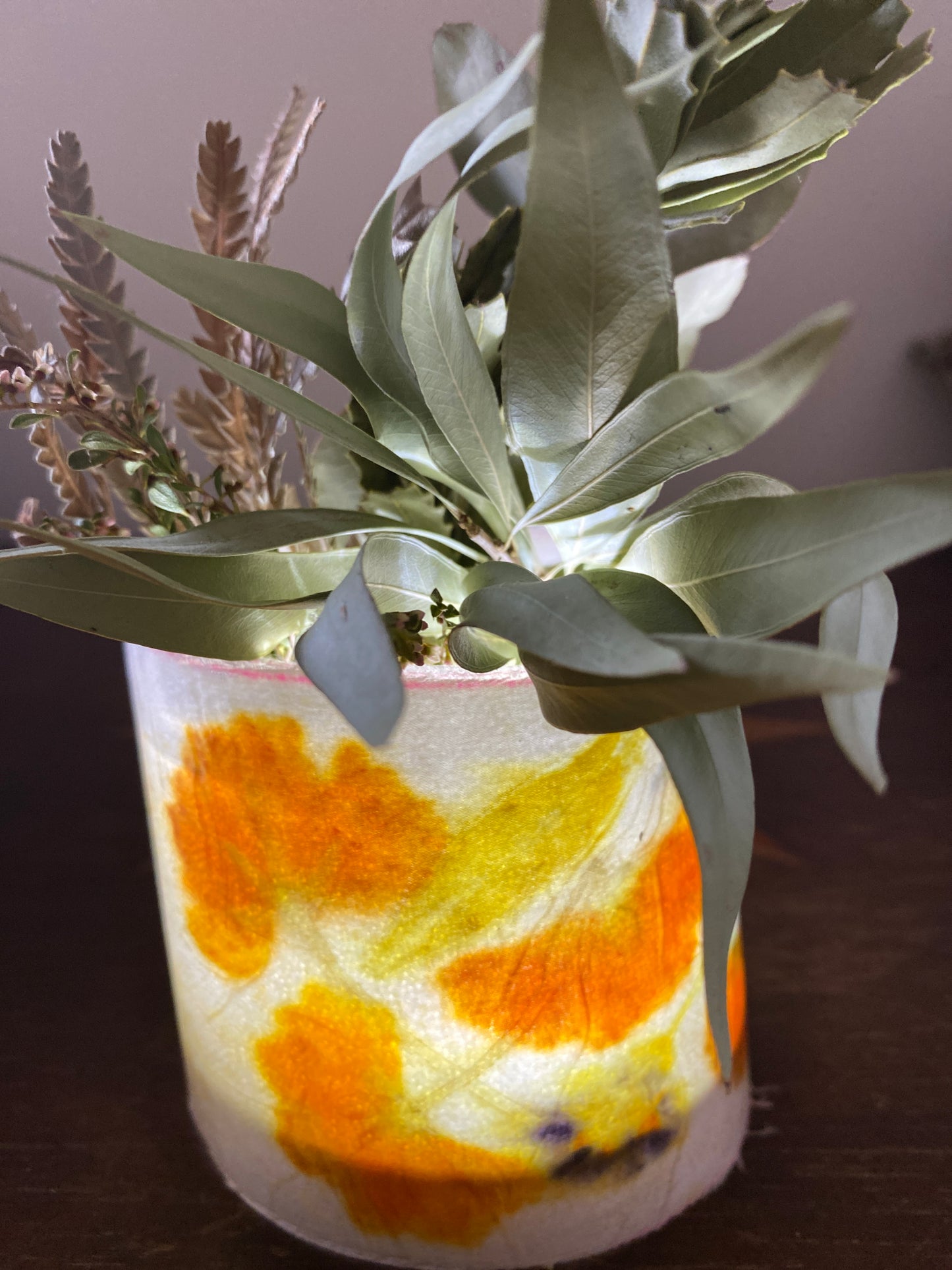 Eco Lantern Dye flowers