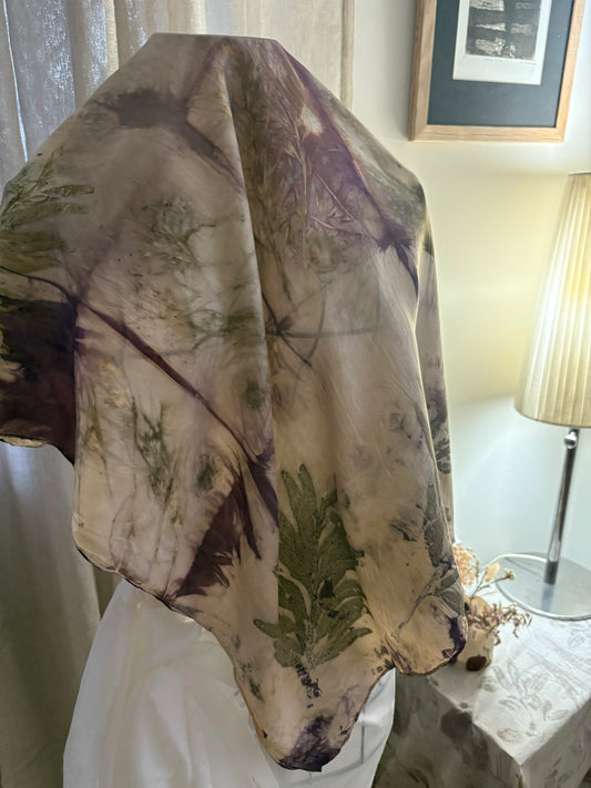 Square twill luxury scarf