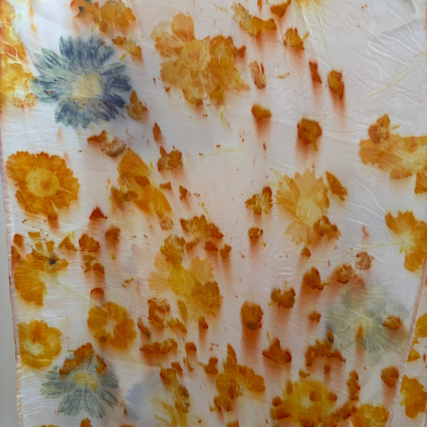 Silk satin long silk scarf