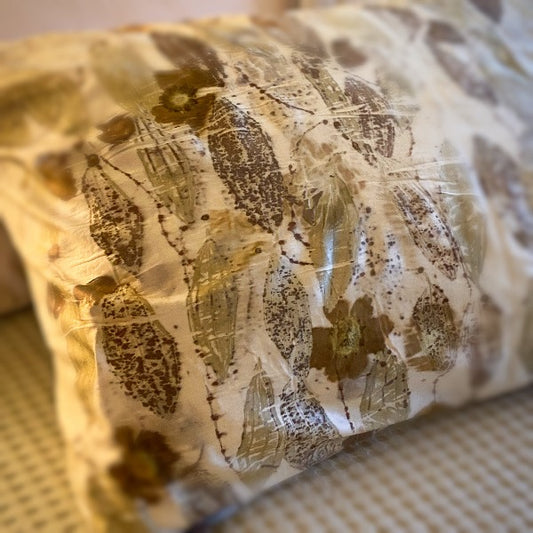 Luxury Silk Pillowcase for Eco-Printing